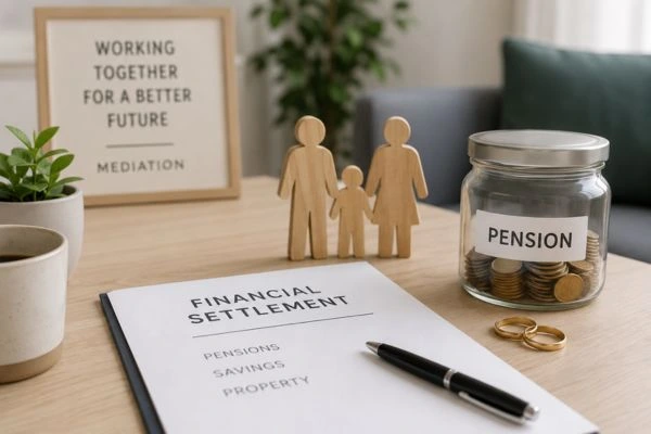 Understanding the pensions part in divorce Penarth